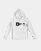 Load image into Gallery viewer, Love My Culture White and Black Women&#39;s Hoodie
