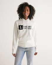 Load image into Gallery viewer, Love My Culture White and Black Women&#39;s Hoodie
